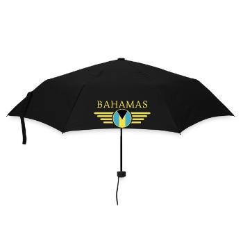 J’aime les Bahamas, T-shirt design de style élégance - Parapluie standard - noir - Devant