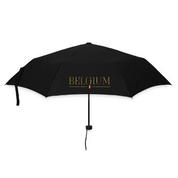 I Love Belgium Tenue T-Shirt Design - Parapluie standard - noir - Devant