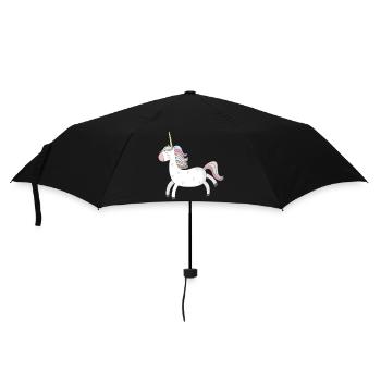unicorn - Umbrella (small) - black - Front