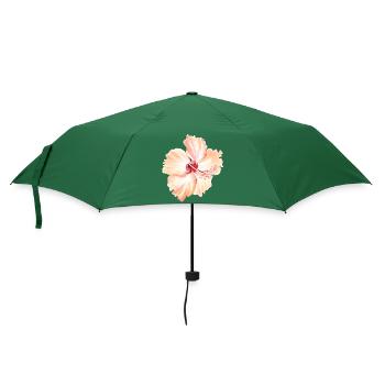 Blume - Regenschirm (klein) - Flaschengrün - Vorne