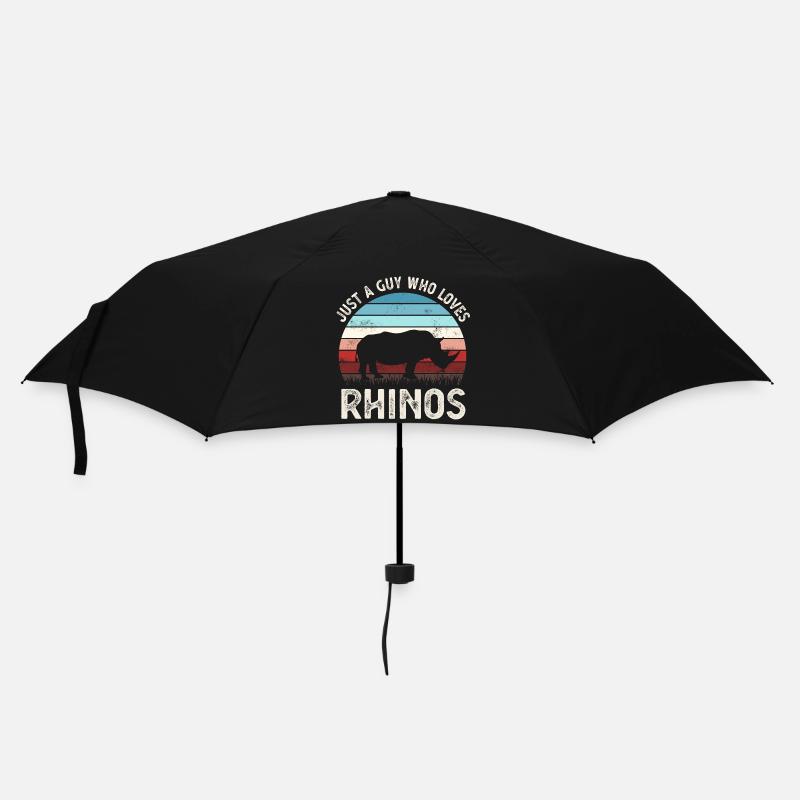 Rhinocéros - Parapluie standard - noir