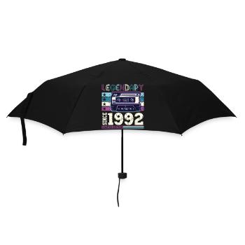 Légendaire 1992 30th Birthday Gift Hommes - Fun - Parapluie standard - noir - Devant