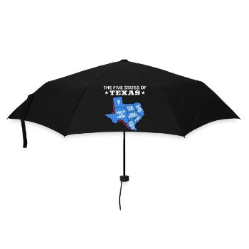 Staaten Dallas Design für stolze Texaner - Regenschirm (klein) - Schwarz - Vorne