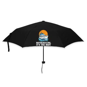 Bateau à moteur. C’est la meilleure vie est meilleure au - Parapluie standard - noir - Devant