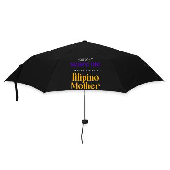 Filipino Child Design für stolze Pinoys - Regenschirm (klein) - Schwarz - Vorne