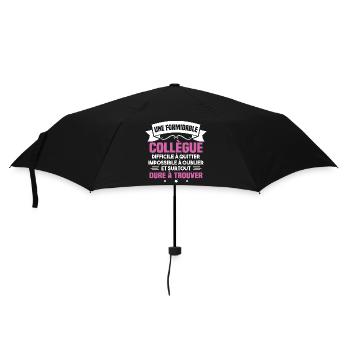 Une formidable collègue difficile - Parapluie standard - noir - Devant