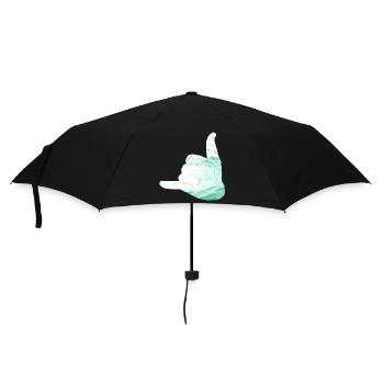 salut surfeur shaka - Parapluie standard - noir - Devant