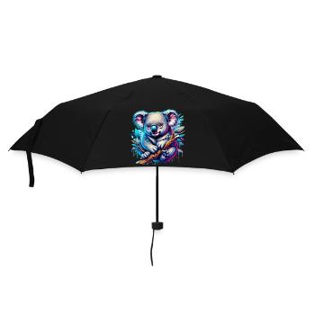 Koala - Umbrella (small) - black - Front