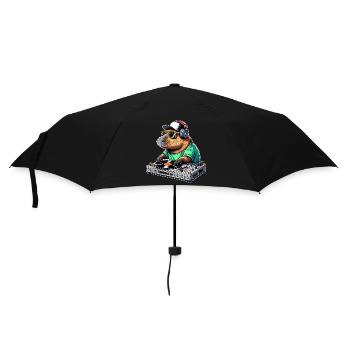Capybara Dj - Parapluie standard - noir - Devant