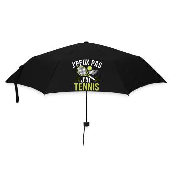 J'peux pas, j'ai tennis - Parapluie standard - noir - Devant