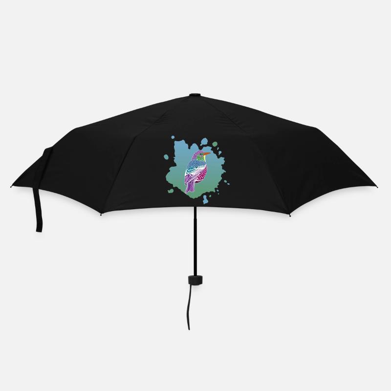 Rêve d'oiseau - Parapluie standard - noir