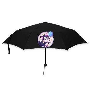 Bande dessinée d’anniversaire Skunk - Parapluie standard - noir - Devant
