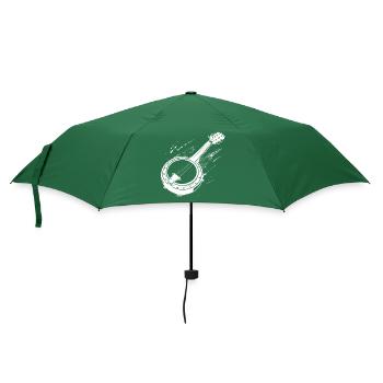Graphiques Banjo - Parapluie standard - vert bouteille - Devant