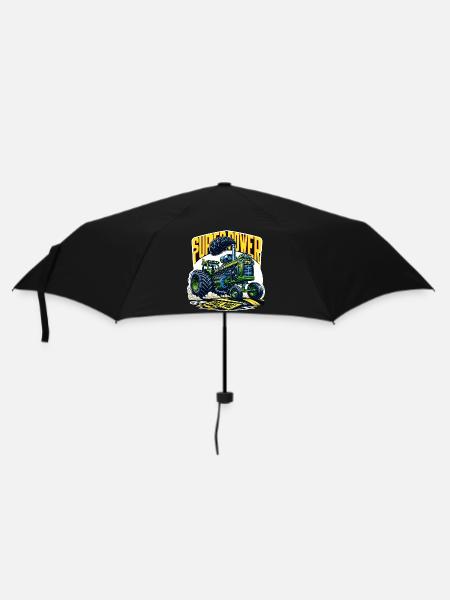 Super tracteur - Parapluie standard - noir