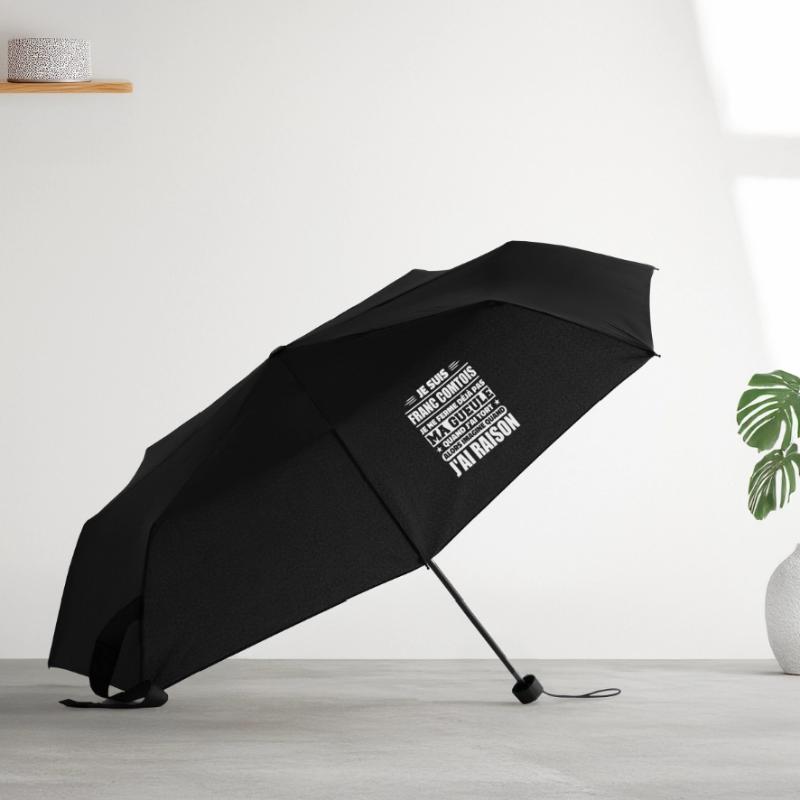 Franc comtois je ferme pas ma gueule franche comté Parapluie standard
