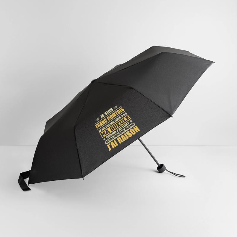 Franc comtois je ferme pas ma gueule franche comté Parapluie standard