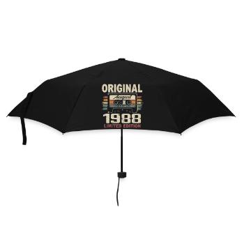 Août 1988 August 1988 Cadeau Août 1988 August 1988 - Parapluie standard - noir - Devant