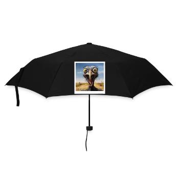 Screaming bouquet in the desert - Umbrella (small) - black - Front
