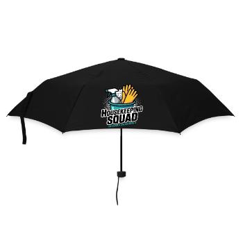 Funny Cleaning Design - Umbrella (small) - black - Front