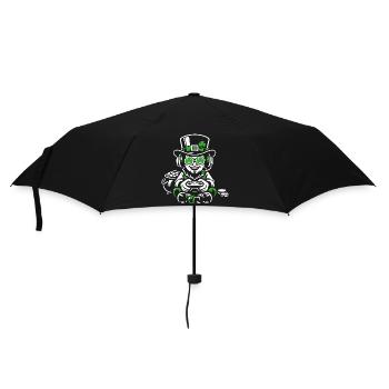Irish I Was Gaming St Patricks Day Gamer - Umbrella (small) - black - Front