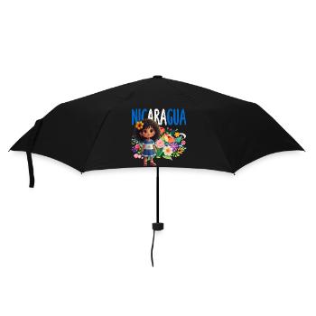 Fierté et Foyer du drapeau du Nicaragua - Parapluie standard - noir - Devant