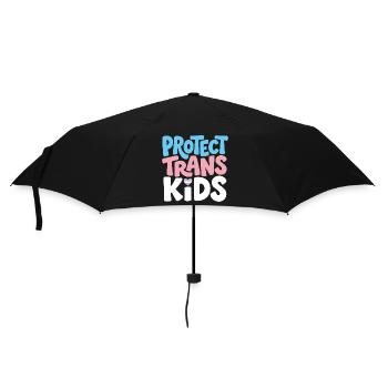 Pride Month LGBT -  Protect Trans Kids - Umbrella (small) - black - Front