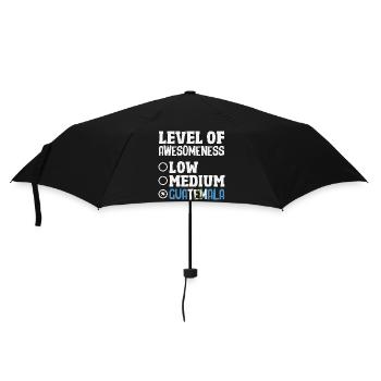 T-shirt Drapeau du Guatemala Fierté & Chapín Maison - Parapluie standard - noir - Devant