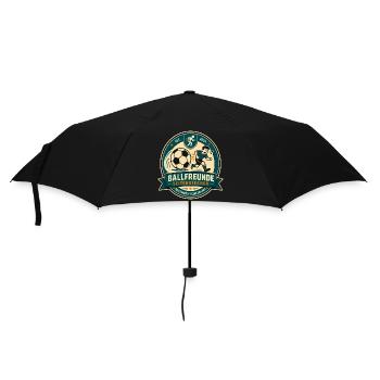 Ballfreunde Seitenstecher - Regenschirm (klein) - Schwarz - Vorne