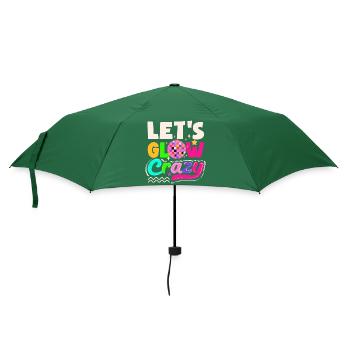 Retro Back to the 80s Vintage Design - Umbrella (small) - bottlegreen - Front