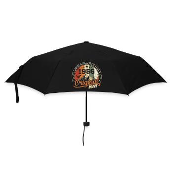 Mai 1956 Jahrgang Jahrgang Mai 1956 Geburtstag - Regenschirm (klein) - Schwarz - Vorne