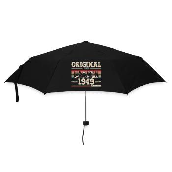 Legend June 1949 Vintage 1949 Birthday 1949 - Umbrella (small) - black - Front