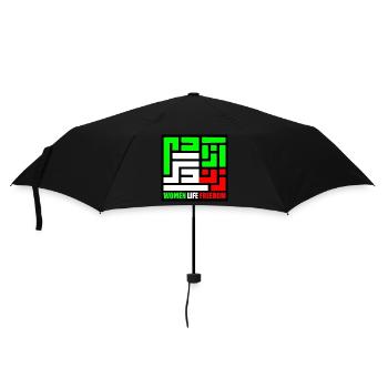 Women life freedom - Parapluie standard - noir - Devant
