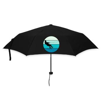 Barefoot skiing Water sport Motorboat - Umbrella (small) - black - Front