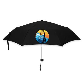 Windsurfing Windsurf Windsurfer Surf Water Sport - Umbrella (small) - black - Front