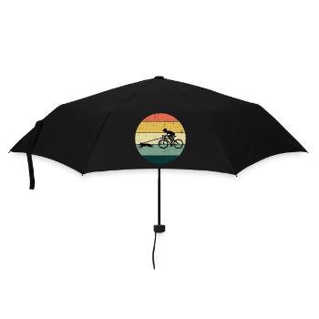 Bikejoring DogScooting Dog Sport Bike Bicycle Ride - Umbrella (small) - black - Front
