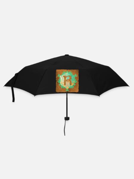 e 36 r - Regenschirm (klein) - Schwarz