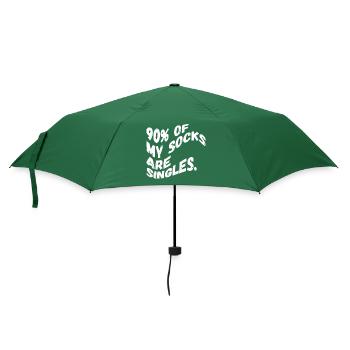 Einzelne Socken - Regenschirm (klein) - Flaschengrün - Vorne