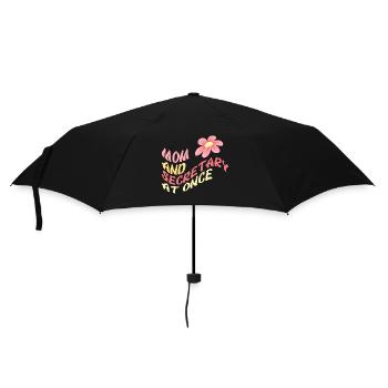 Maman et secrétaire à la fois - Parapluie standard - noir - Devant