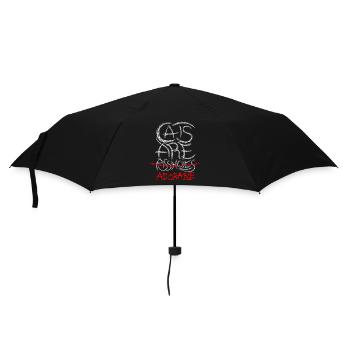 Cats are….#2 - Umbrella (small) - black - Front