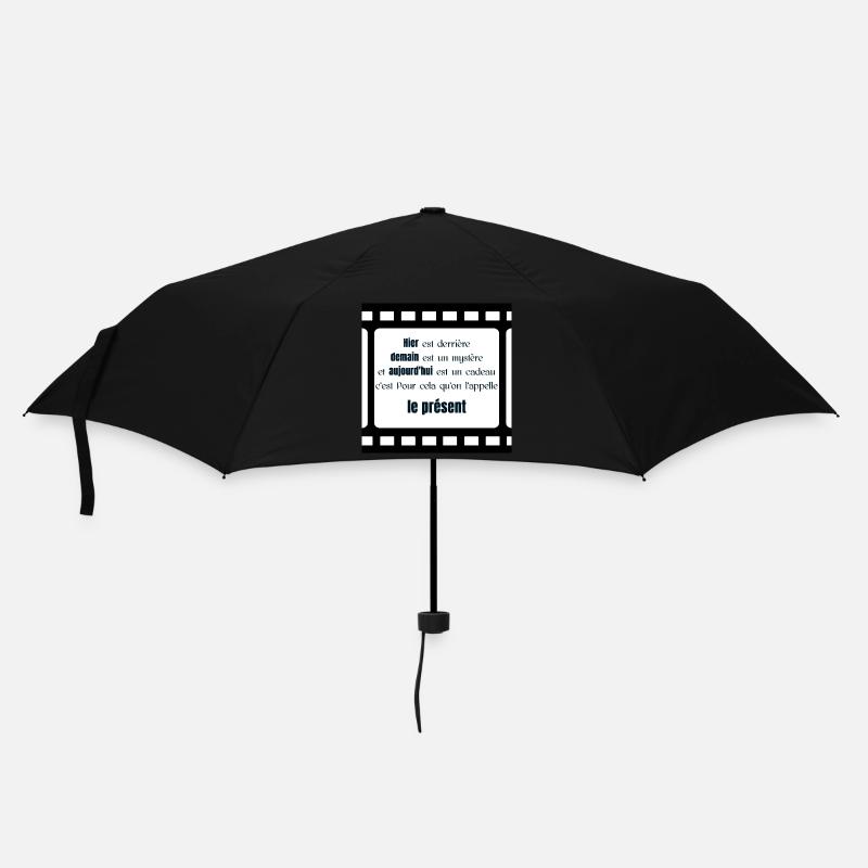Proverbe de Chine de Proverbe Chinois et citation - Parapluie standard - noir