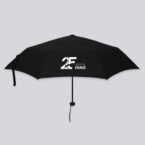 IVAO 25e anniversaire Blanc - Parapluie standard
