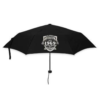 Original 1969 Vintage 1969 55th Birthday 1969 - Umbrella (small) - black - Front