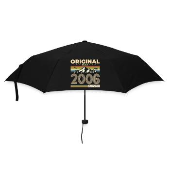 Original 2006 Millésime 2006 18ème anniversaire 2006 - Parapluie standard - noir - Devant