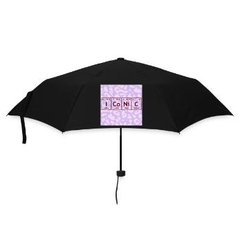 Periodensystem-Icon-Grafikdesign - Regenschirm (klein) - Schwarz - Vorne