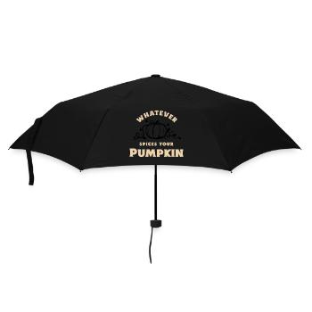 Pumpkin - Regenschirm (klein) - Schwarz - Vorne