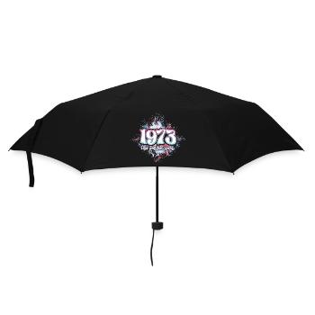 Fête Anniversaire Femme 1973 50 Ans Anniversaire - Parapluie standard - noir - Devant