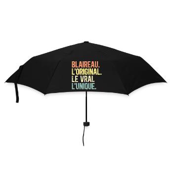 Blaireau L'Original Le Vrai L'Unique Homme - Parapluie standard - noir - Devant