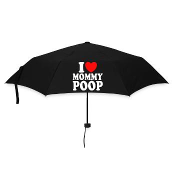 I Love Humour Sur Les Mamans - Parapluie standard - noir - Devant