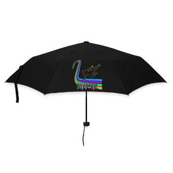 parkour - Umbrella (small) - black - Front