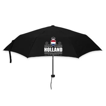 HOLLAND | Pays-Bas White Lineart - Parapluie standard - noir - Devant